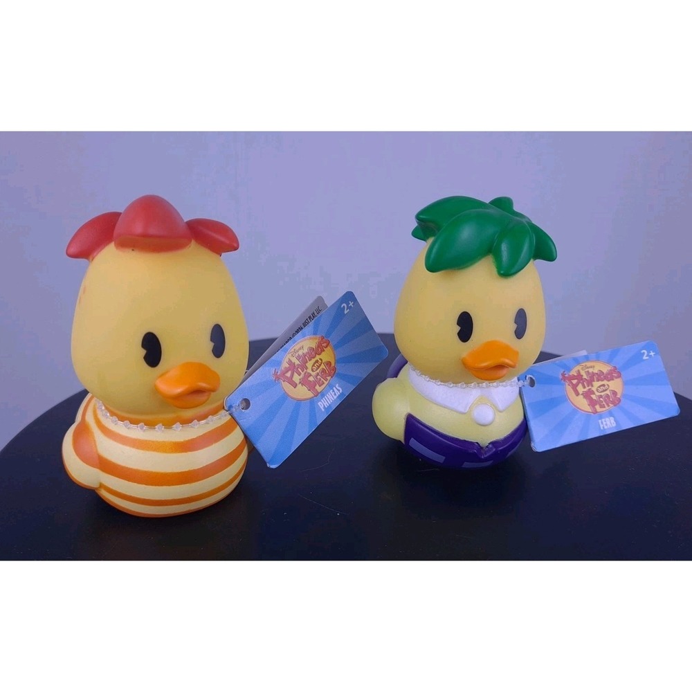 Disney Phineas & Ferb Duckalooz Rubber Ducks Adult Swim